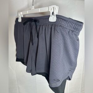 C9 By Champion Grey and Black Athletic Shorts